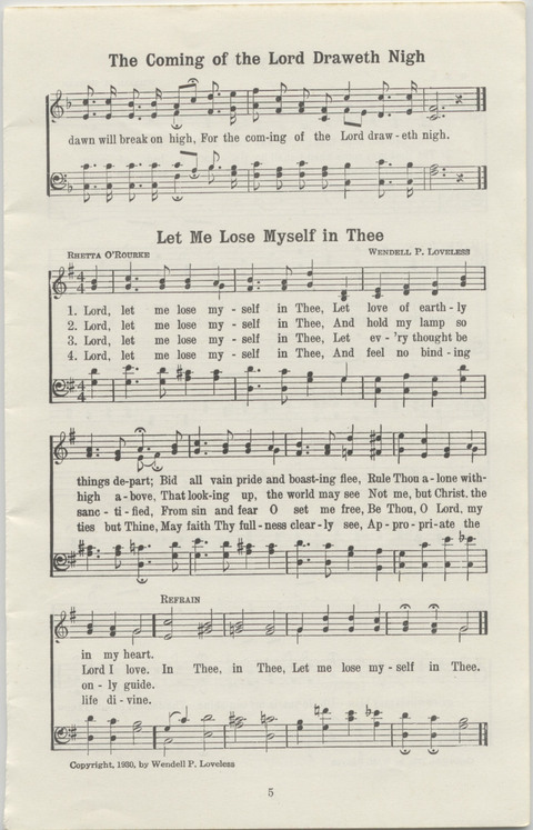 Radio Songs and Choruses of the Gospel No. 1 page 3