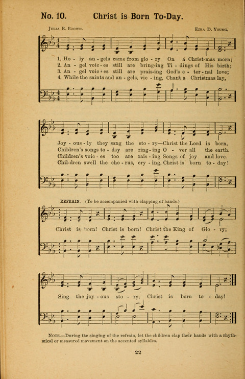 Recitations Song and Story: for Sunday and day schools, primary and intermediate Departments page 22