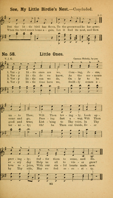 Recitations Song and Story: for Sunday and day schools, primary and intermediate Departments page 95