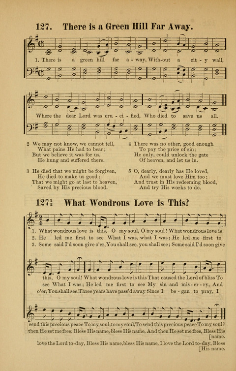 Rescue Songs: words and music with standard selections page 122