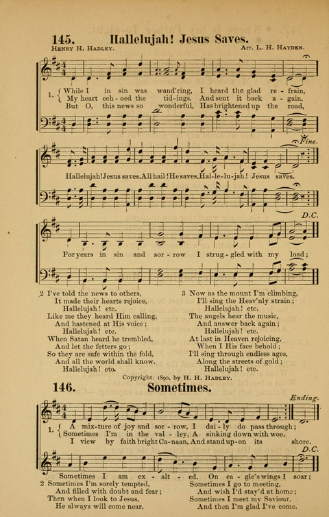 Rescue Songs: words and music with standard selections page 138