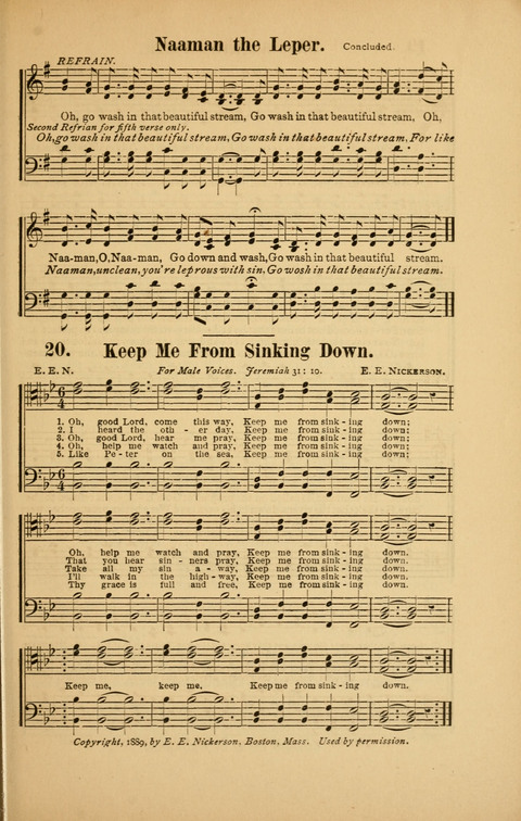 Rescue Songs: words and music with standard selections page 17