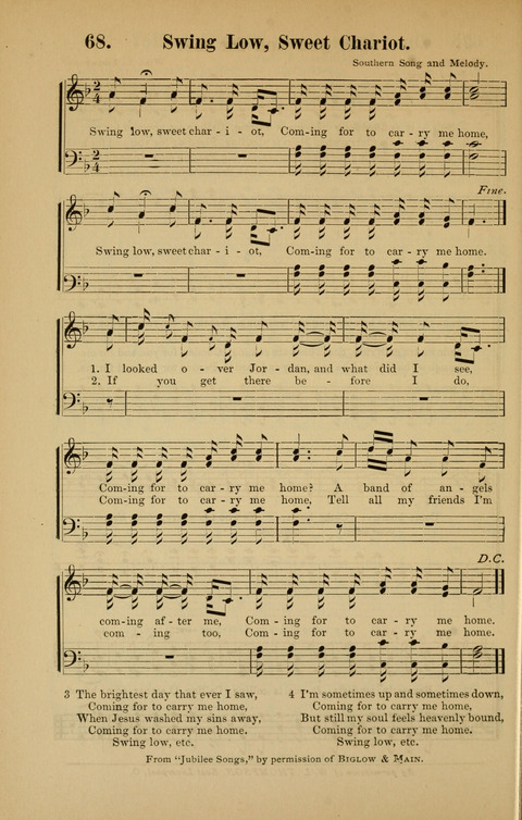 Rescue Songs: words and music with standard selections page 64