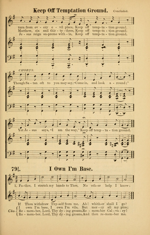 Rescue Songs: words and music with standard selections page 77