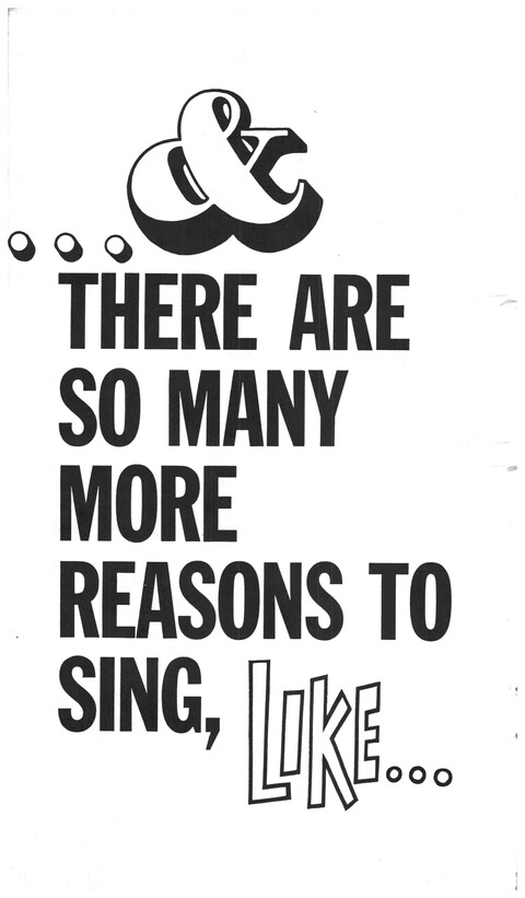 Reasons to Sing: a songbook for youth today page 3