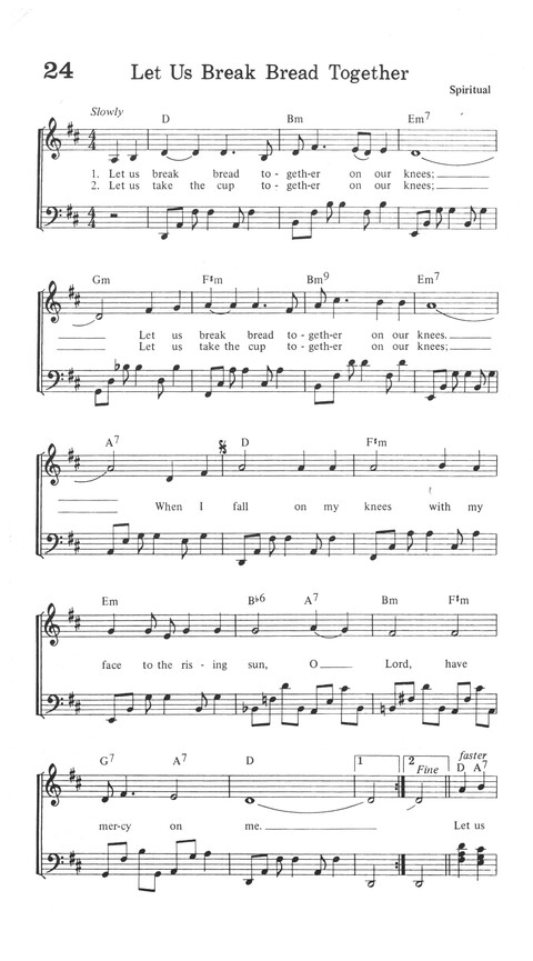 Reasons to Sing: a songbook for youth today page 39