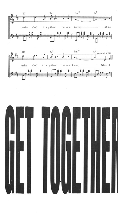 Reasons to Sing: a songbook for youth today page 40