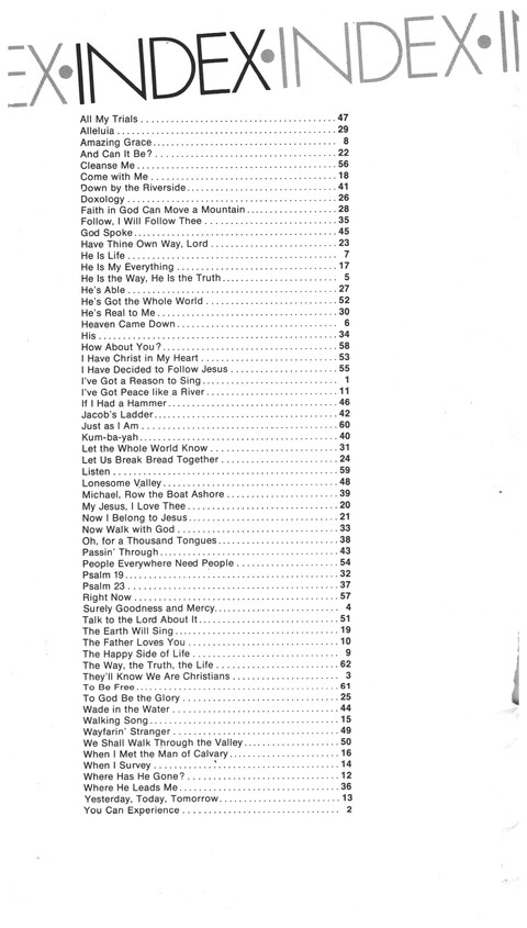 Reasons to Sing: a songbook for youth today page 91