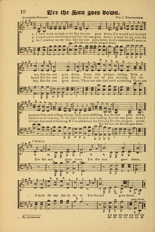 The Revival Wave: A Book of Revival Hymns and Music page 10