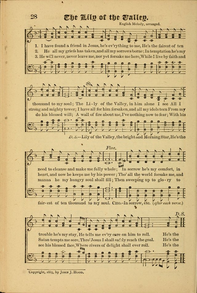 The Revival Wave: A Book of Revival Hymns and Music page 28