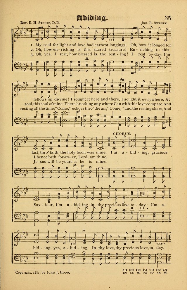 The Revival Wave: A Book of Revival Hymns and Music page 35