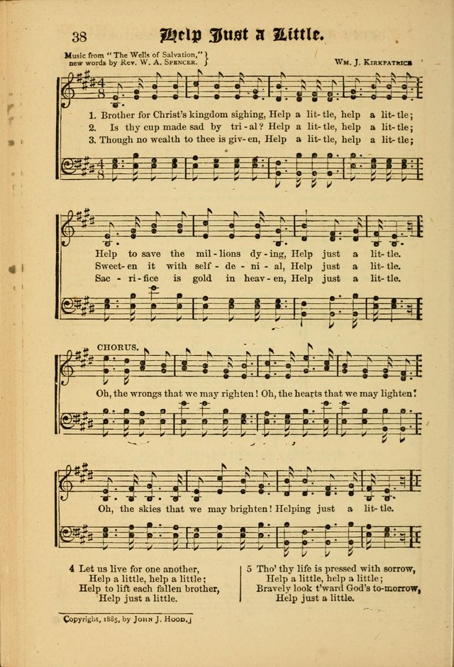 The Revival Wave: A Book of Revival Hymns and Music page 38