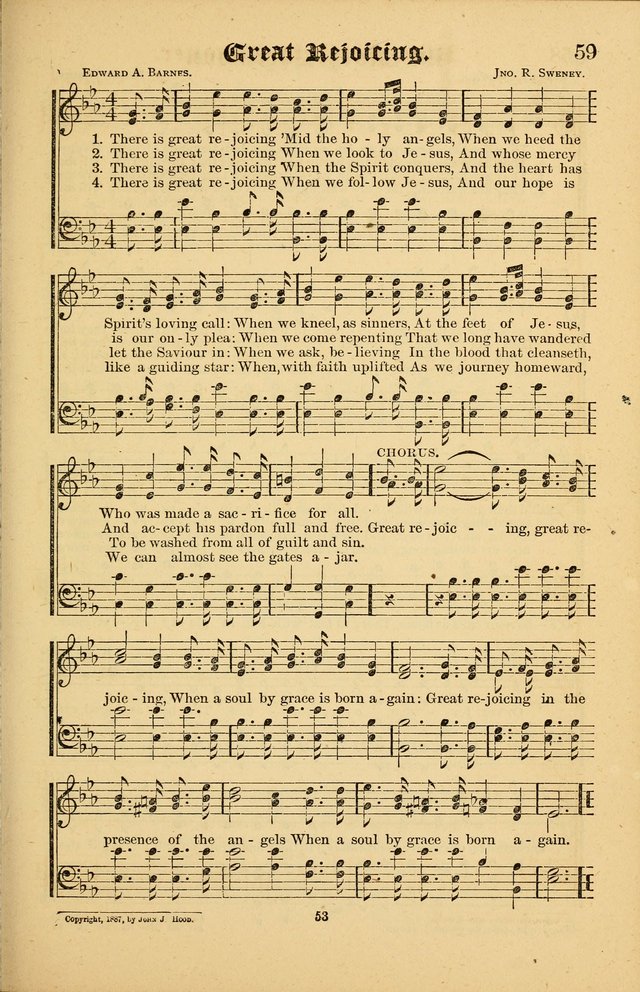 The Revival Wave: A Book of Revival Hymns and Music page 59