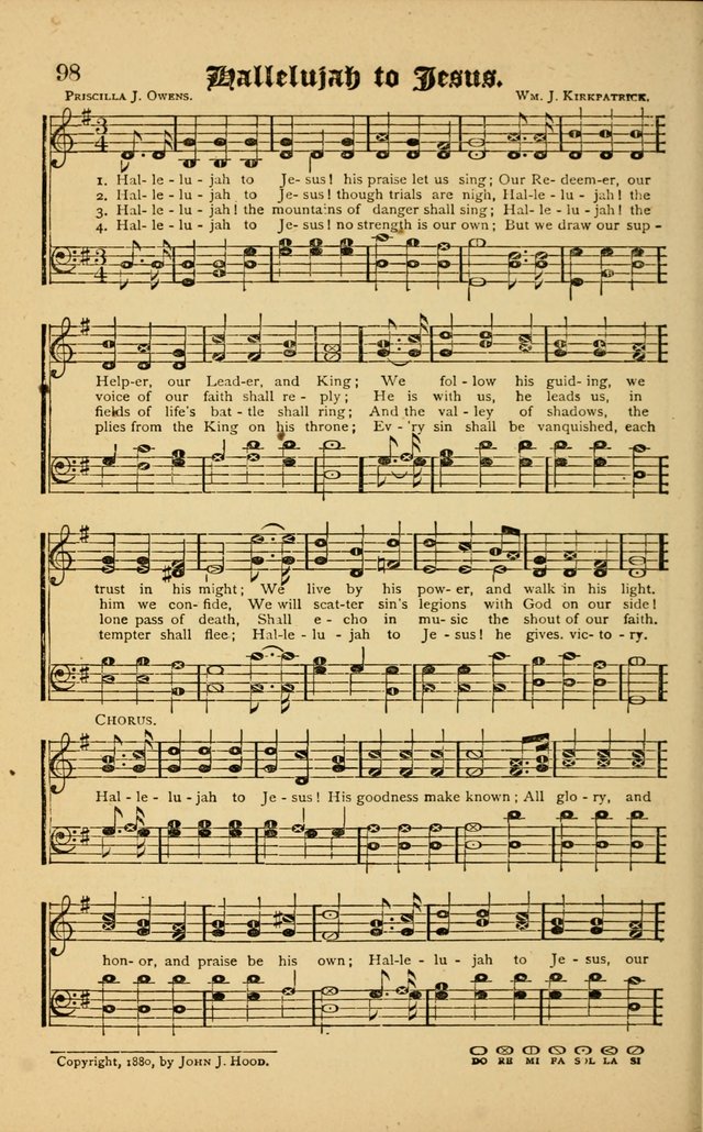 The Revival Wave: A Book of Revival Hymns and Music page 98