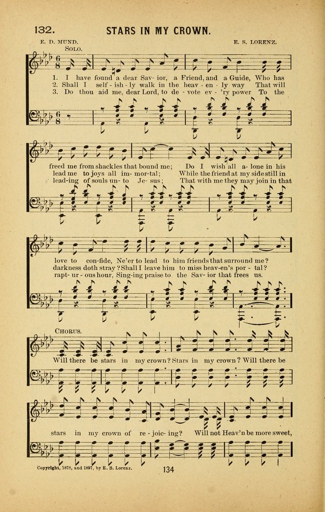 Riches of Grace: a Collection of New Songs and Standard Hymns page 134