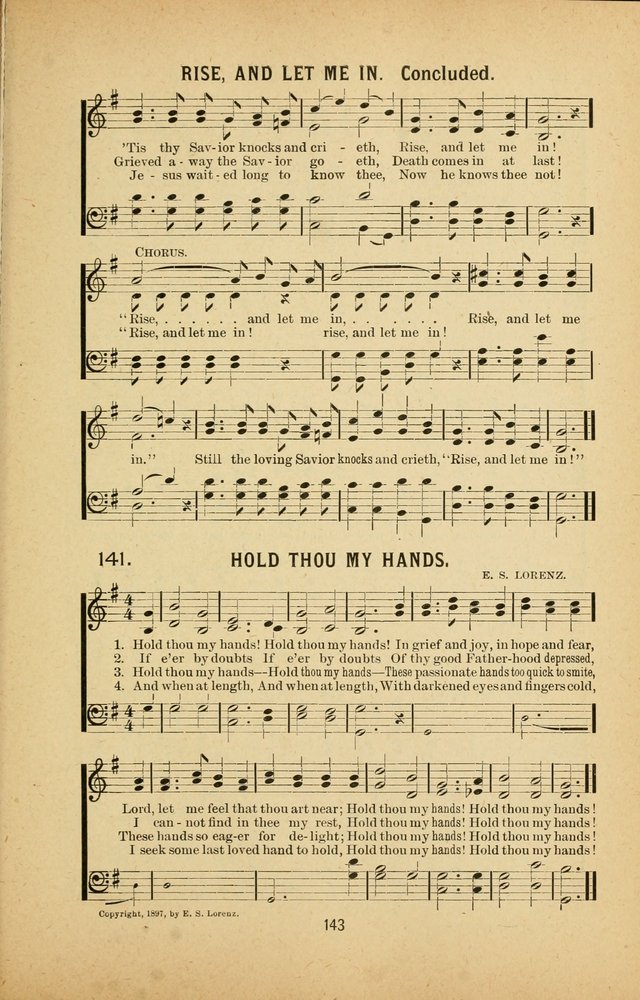 Riches of Grace: a Collection of New Songs and Standard Hymns page 143