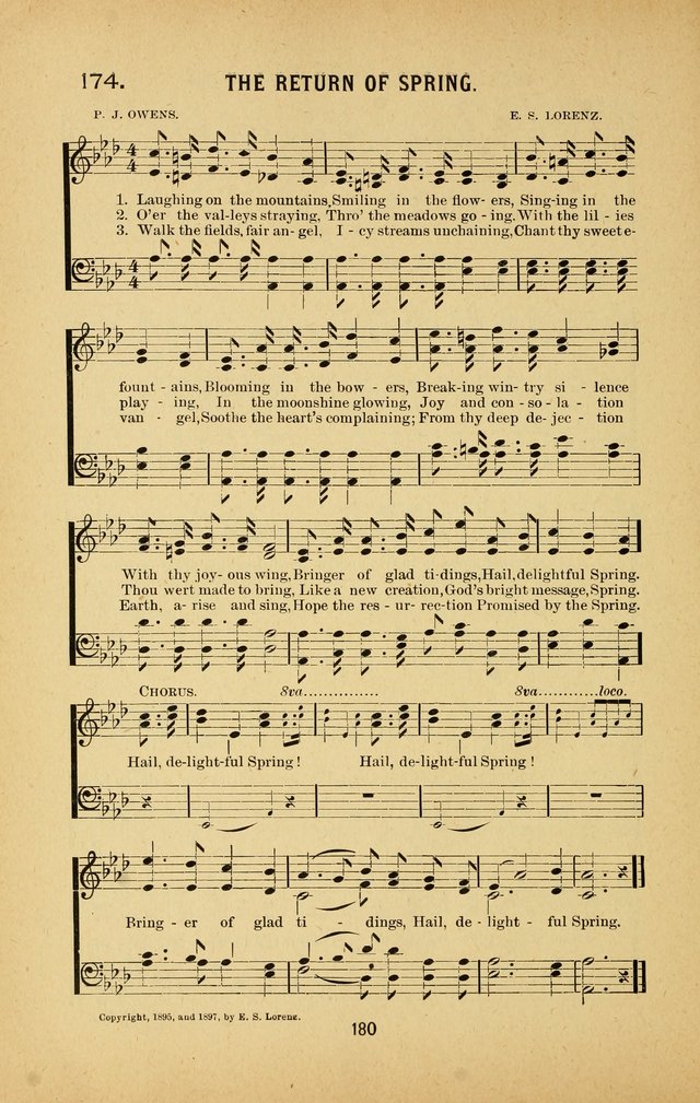 Riches of Grace: a Collection of New Songs and Standard Hymns page 180