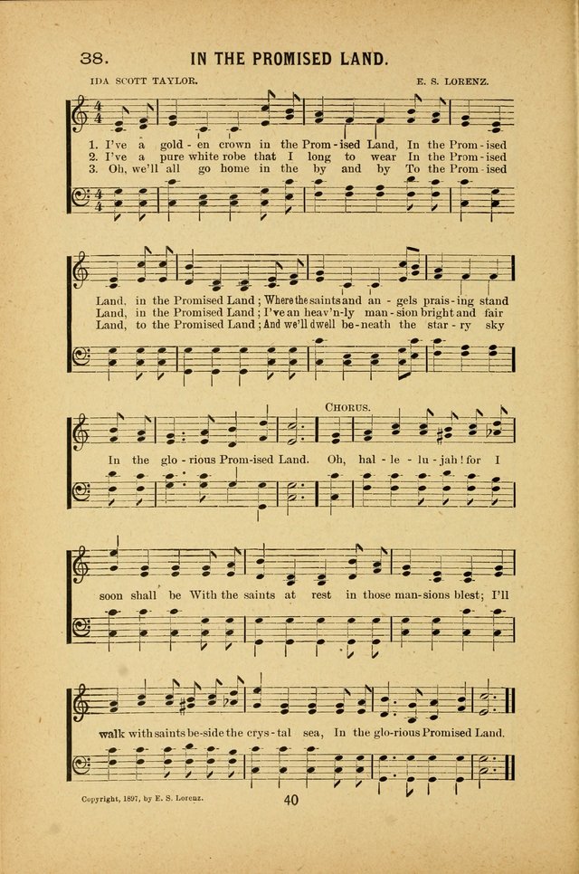 Riches of Grace: a Collection of New Songs and Standard Hymns page 40