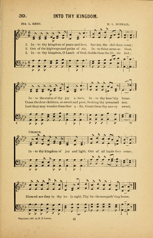 Riches of Grace: a Collection of New Songs and Standard Hymns page 41