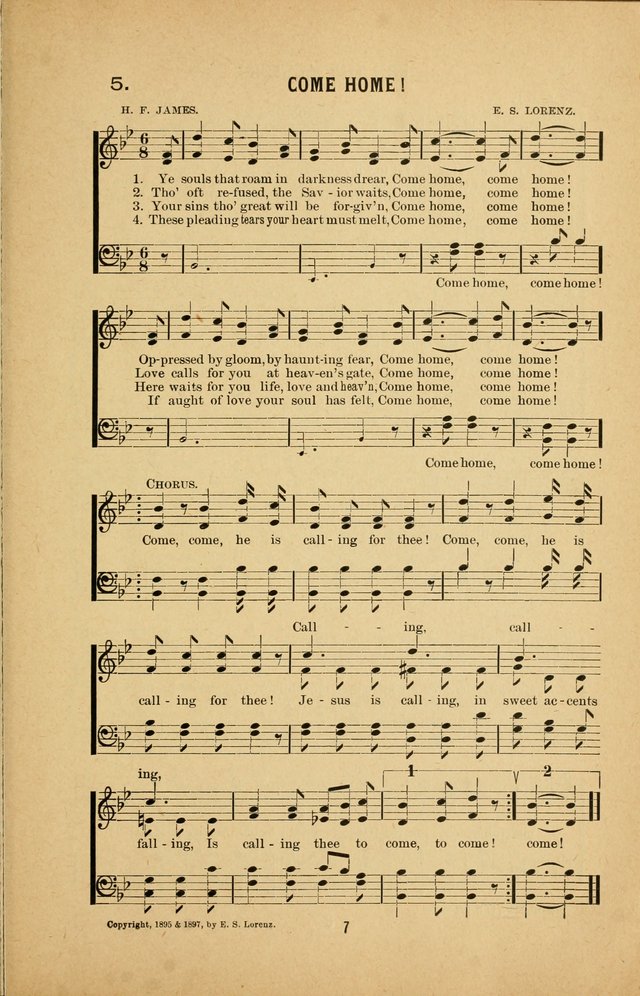 Riches of Grace: a Collection of New Songs and Standard Hymns page 7