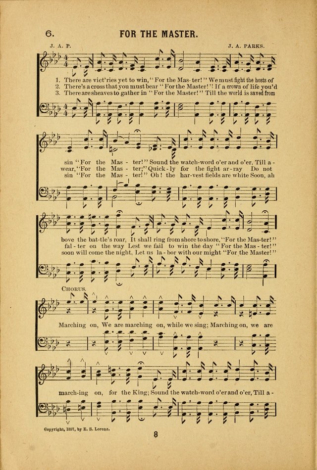 Riches of Grace: a Collection of New Songs and Standard Hymns page 8