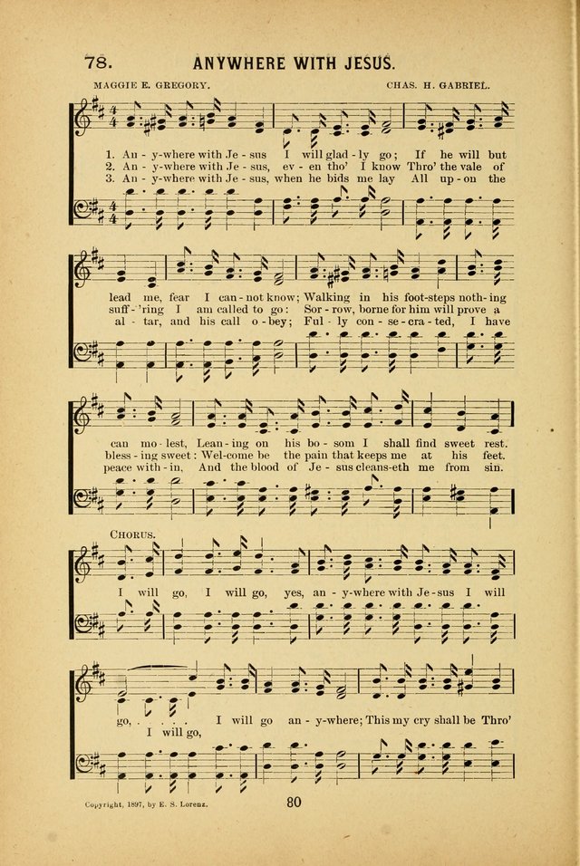 Riches of Grace: a Collection of New Songs and Standard Hymns page 80