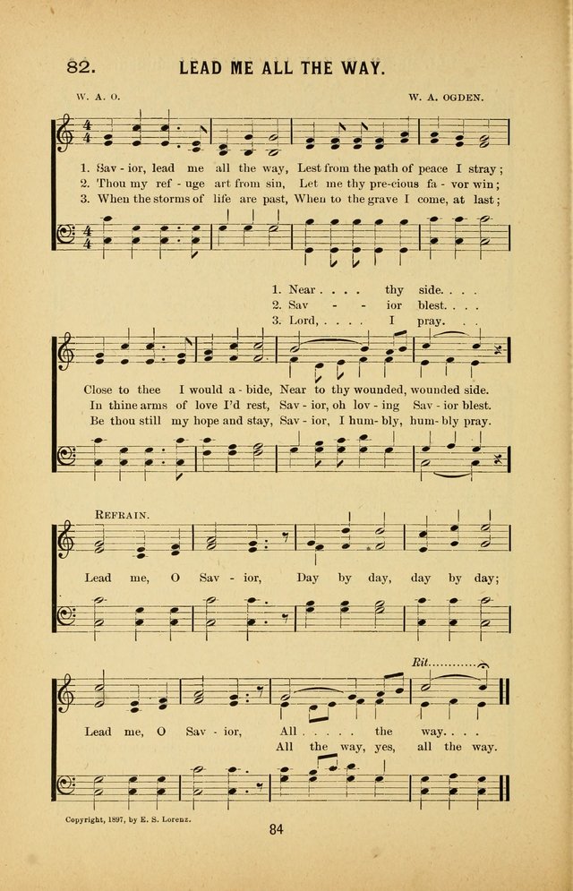Riches of Grace: a Collection of New Songs and Standard Hymns page 84
