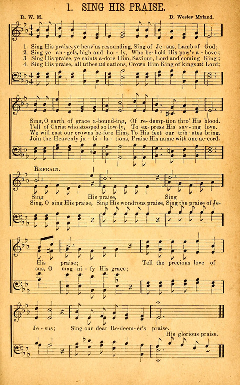 Rose of Sharon Hymns page 1