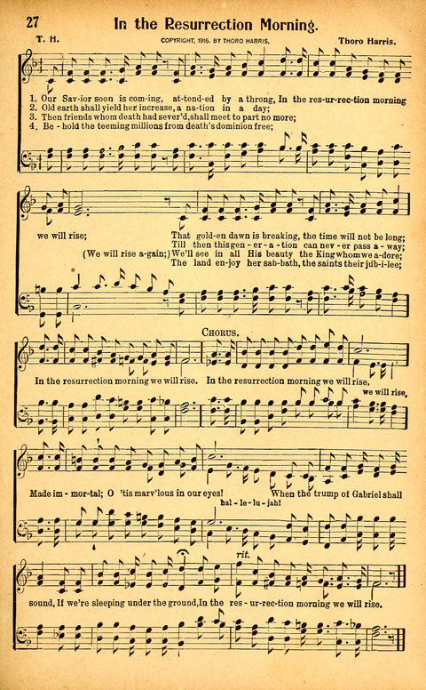 Rose of Sharon Hymns page 27