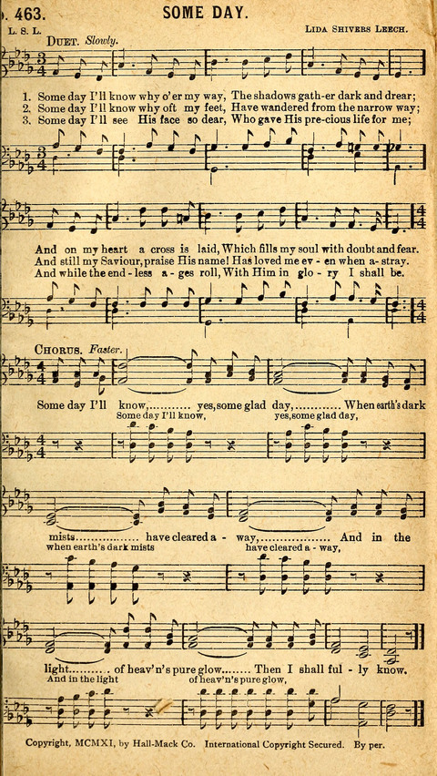 Rose of Sharon Hymns page 401