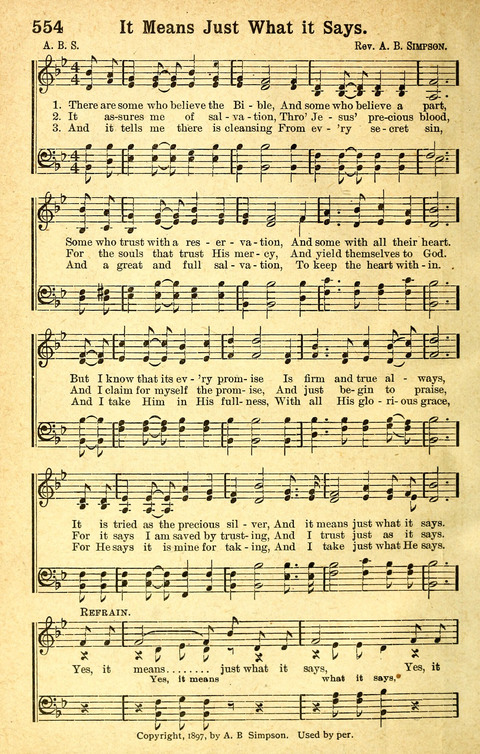 Rose of Sharon Hymns page 492