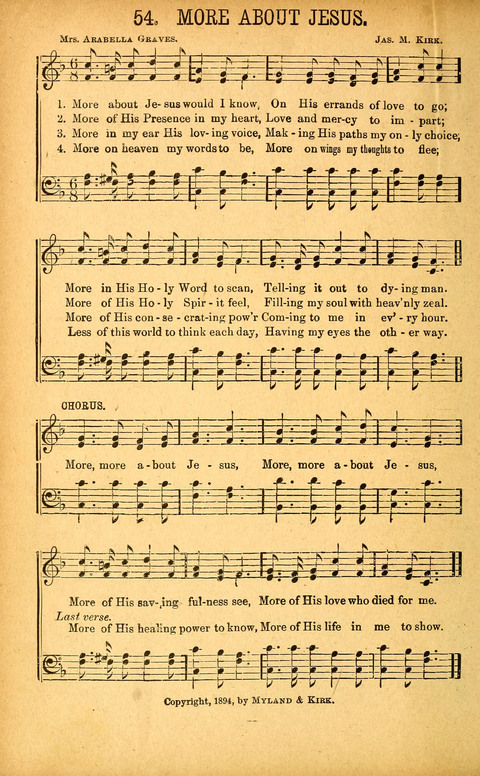 Rose of Sharon Hymns page 50