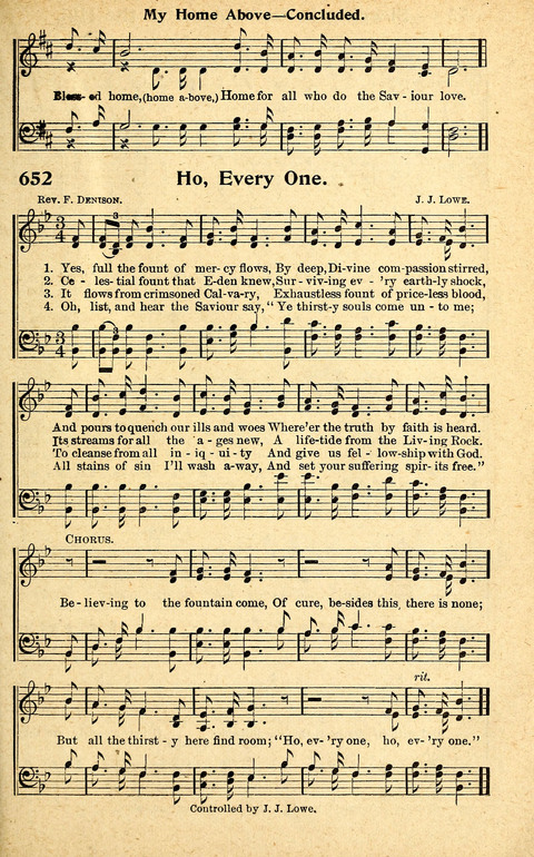 Rose of Sharon Hymns page 587