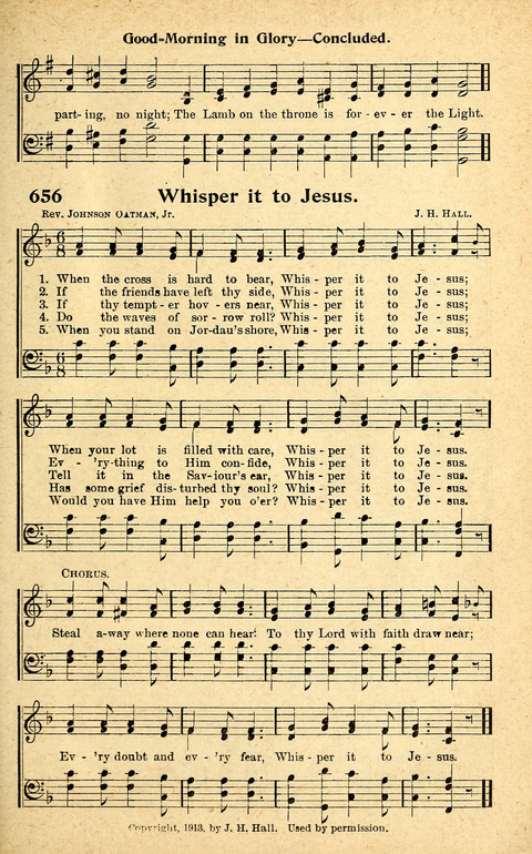 Rose of Sharon Hymns page 591