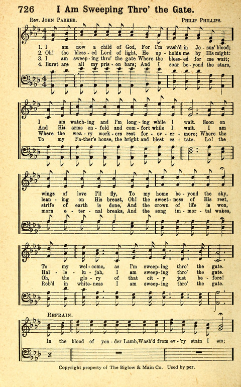 Rose of Sharon Hymns page 660