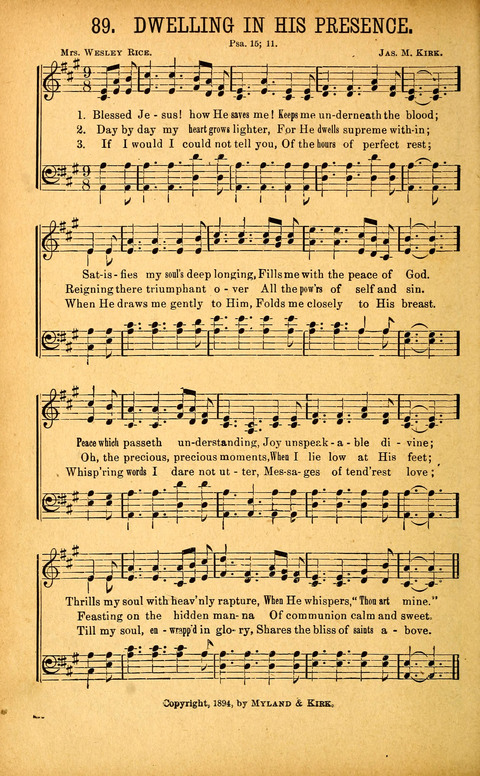 Rose of Sharon Hymns page 78