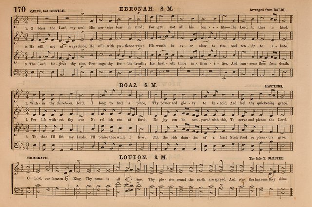 Selah: a collection of psalm and hymn tunes, introits, anthems, chants, motetts, choruses, etc. adapted to the use of classes, private circles, and worship assemblies page 170