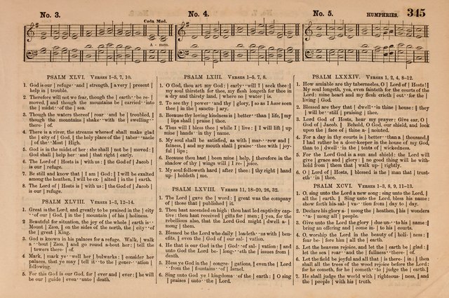 Selah: a collection of psalm and hymn tunes, introits, anthems, chants, motetts, choruses, etc. adapted to the use of classes, private circles, and worship assemblies page 345