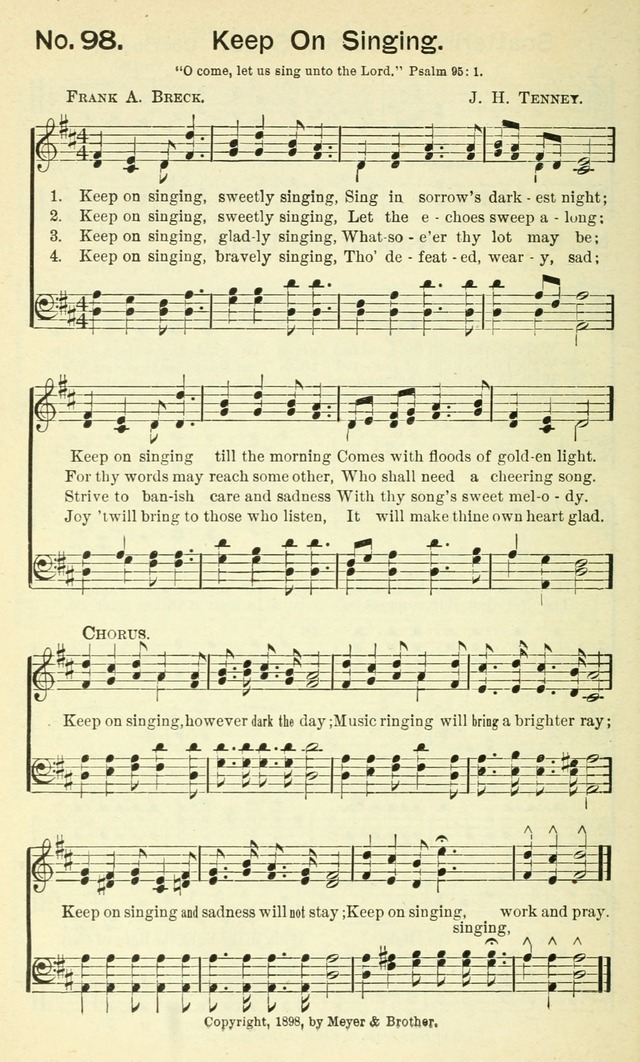 Sunshine No. 2: songs for the Sunday school page 103
