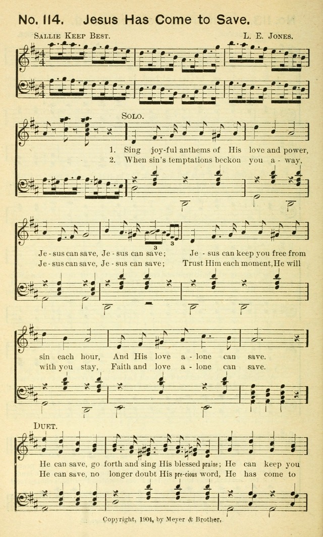 Sunshine No. 2: songs for the Sunday school page 119