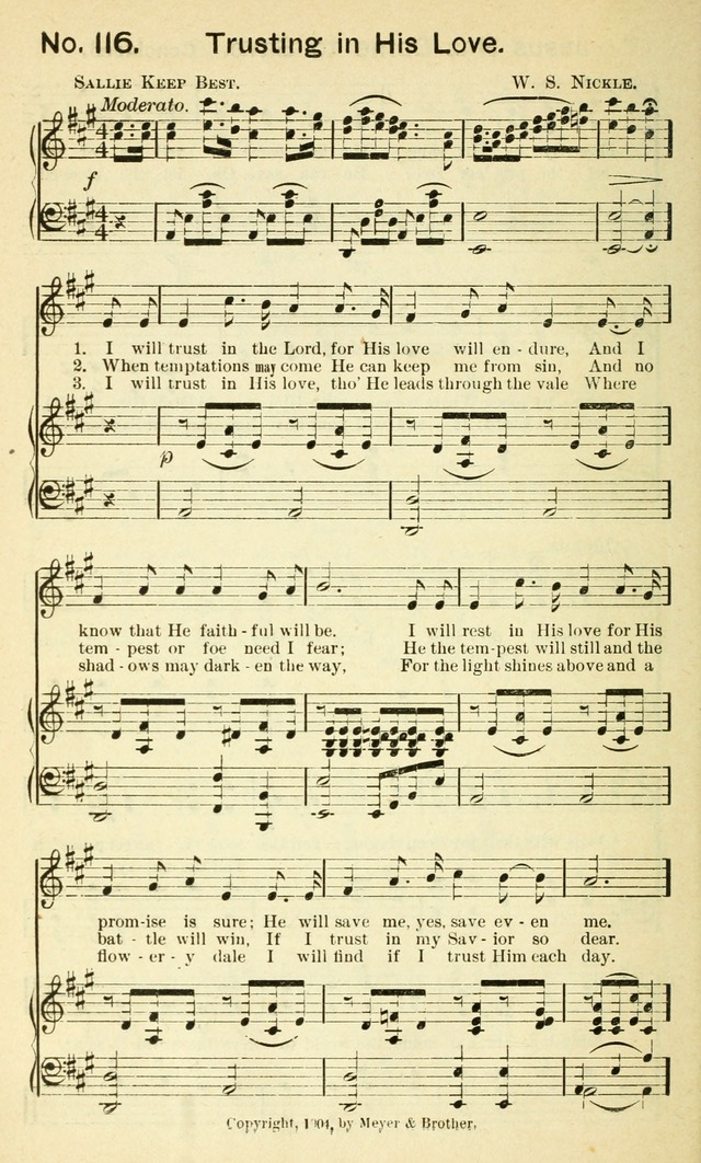 Sunshine No. 2: songs for the Sunday school page 121