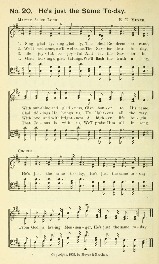 Sunshine No. 2: songs for the Sunday school page 25