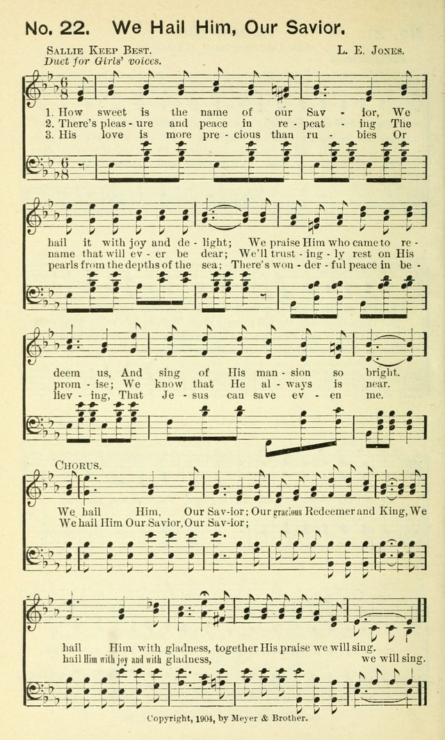 Sunshine No. 2: songs for the Sunday school page 27