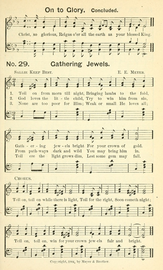 Sunshine No. 2: songs for the Sunday school page 34