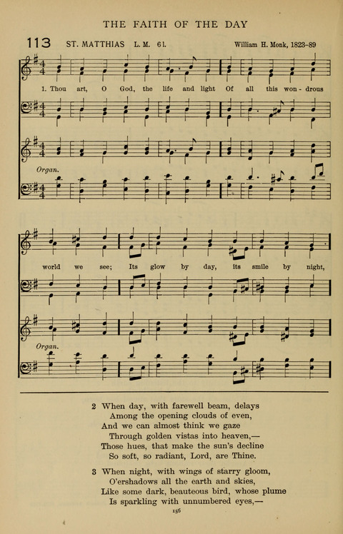 Songs for the Chapel: Arranged for male voices, for use in colleges, academies, schools and societies page 156