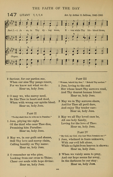 Songs for the Chapel: Arranged for male voices, for use in colleges, academies, schools and societies page 202