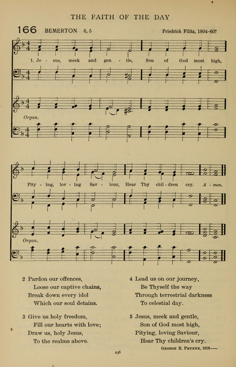 Songs for the Chapel: Arranged for male voices, for use in colleges, academies, schools and societies page 236