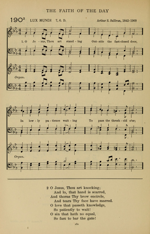 Songs for the Chapel: Arranged for male voices, for use in colleges, academies, schools and societies page 280