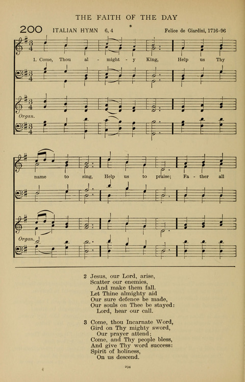 Songs for the Chapel: Arranged for male voices, for use in colleges, academies, schools and societies page 294