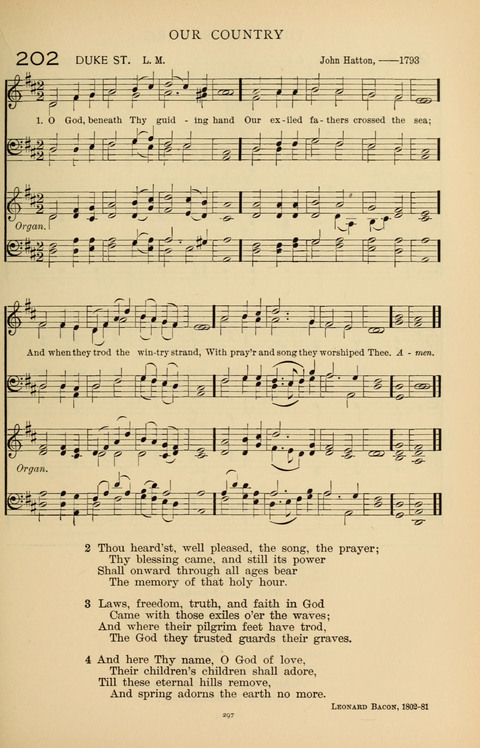 Songs for the Chapel: Arranged for male voices, for use in colleges, academies, schools and societies page 297